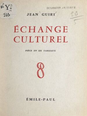 cover image of Échange culturel